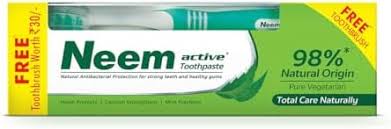 NEEM ACTIVE 200G+FREE TOOTH BRUSH
